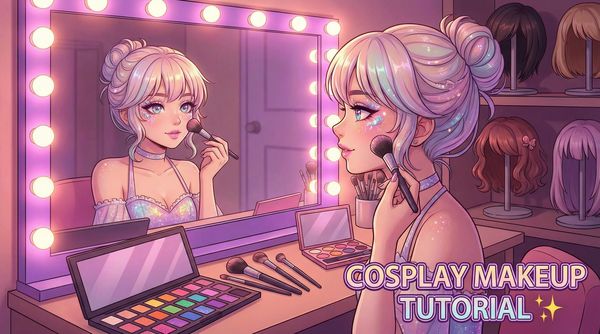 学生情侣 cosplay化妆视频教程